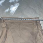 Ann Taylor Factory Khaki Tan Beige Faux Wrap Skirt with Tie Belt Size 16 Photo 6