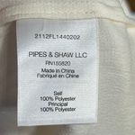 Veronica Beard  Womens Blouse 4 Argonne Shirred Crepe de Chine Blouse Ivory Photo 4