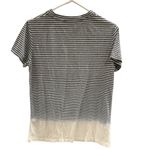 All Saints Ashley Ombre Asymmetrical Striped Knot Tee Size S Photo 2