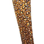EXPRESS X LadyGang High Waisted Leopard Satin Wide Leg Pant Womens 4 Polyester Photo 11