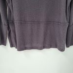 Anthropologie  Eri + Ali Womens Sweater XS Gray Ribbed Knit Mock Neck Pullover Photo 8