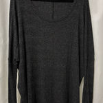 Carly Jean Los Angeles  Charcoal Knit Top Photo 0