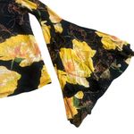 We The Free Birds of Paradise Bell Sleeve Shirt Blouse Top Size Small Women's Photo 5