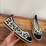 Rothy's Espadrilles Sandy Cat Leopard Print Knit Ballet Flats Shoes Size 9 NWOB Photo 3