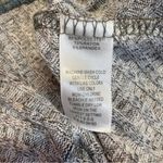 Hannah Striped Bell Sleeve Top Womens XL blue brown tan green stripes boho 70s Photo 4