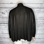 J.O.A. Rivers O/S Plus 1X-3X Black Gold Embellished Batwing Sleeve Cardigan Jacket Photo 3