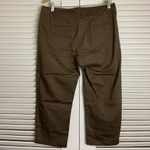 Larry Levine 8/10  Woman Brown capris slack pants Photo 2