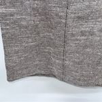 Merona Women's Linen/Cotton Tweed Pencil Skirt with Brown Top Stitching-Size 6 Photo 6
