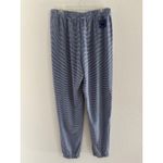 Savage x Fenty Women's Size XL Navy‎ White Strip Jogger Lounge Pajama Pants Soft Blue Photo 1