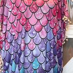 Colorful Mermaid Print Coverup. Fits Sizes XL Photo 3