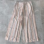 Lafayette 148 New York Linen Striped Wide Leg Pants, Sedona Multi New w/Tag $498 Photo 2