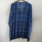 Tommy Bahama  Cowrie Diamond Swim Cover-Up Blue Small/Medium Photo 1