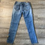 Driftwood  Marilyn Boho Embroidered Floral Medium Wash Jeans Size 26 Photo 5