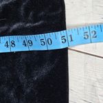 Doncaster Vintage  Black Velvet Sleeveless Maxi Dress 8 Photo 6