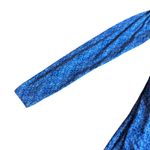 Kuhl Long Sleeve Stretch Dress Blue Boho Print Ruched Comfy Size Small Women's Photo 3