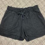 Rewind Black Linen Tie w/ Front & Back Pockets Shorts Size Juniors XS Photo 0