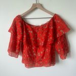 Alice + Olivia  Meagan Top in Dainty Daisy XSmall Photo 3