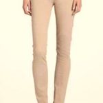 Tory Burch Super Skinny Jeans Size 26 Cream/Tan Photo 8