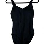 ANDIE NWT  Swim The Marbella One Piece Swimsuit Scoop Neck Removable Pads S Black Photo 11