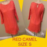 Red Camel  ORANGE DRESS SIZE S🛍EXCEL.. COND. LINED.🛍 Photo 1