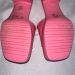 Coach  • Women's Scarlett Block Heel Signature Jelly Sandals Pink C8998 Size 9B Photo 6