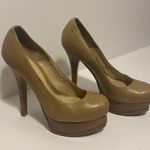 Fendi platform heels gold logo in toe box EU 37 or US 7 Photo 1