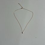 Handmade Gold Plated dainty four-leaf clover necklace🍀 Photo 1