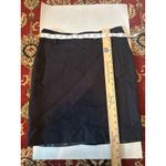 Banana Republic Women Black Knee Length Pencil Skirt Size 4 lined cotton/wool Photo 5