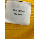 Tyler Boe Yellow Full Zip Double Zipper Thermal Sweater Womens Size XS Photo 6