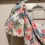 Adelyn Rae  Giana Floral Print Eyelet Puff Sleeve Minidress Photo 5