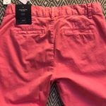 Gap New Girlfriend Twill Stripe Chino Pants Pink Straight Leg Relaxed Fit Size 2 Photo 5