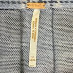 Free People  Grunge 90s Schoolgirl Plaid Honey Pleated Skirt Ocean Blue 12 Punk Photo 8