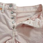 Levi's Levi’s Pink 501 Button Fly Denim Shorts‎ Photo 2