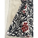 Jones Studio  Sleeveless Floral A-Line Dress Belted‎ Black Red White Size M Photo 2
