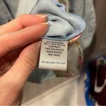 Beautiful NWT Aratta Silent Journey chambray floral gold embroidery boho shirt Pink Photo 11