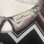 Derek Heart  Chevron Print Short Sleeve Shift Dress Photo 1