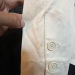 United Colors Of Benetton  Cream Blazer Stretch Cotton Blend Jacket 40 Photo 5