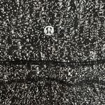 Lululemon Fit Physique Crop (19") Luon Suited Jacquard Black White / Black Sz 4 Photo 2