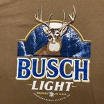 Urban Outfitters Busch Brown Graphic T-Shirt Size Large Photo 2