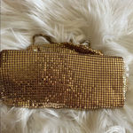 Whiting & Davis VINTAGE Whiting Davis Gold Mesh Bag Purse Photo 3