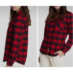 Woolrich  Red Buffalo Check Flannel Archive Pattern Long Sleeve Button Up Shirt M Photo 1