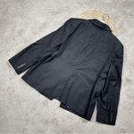 J.Crew NWT Women’s Alexandra Blazer Lined Classic Stretch Linen Blend Black 20 Photo 5