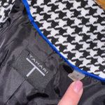 Tahari Womens Houndstooth Fitted Blazer Jacket Photo 1