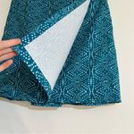 RipSkirt Length 2 Wrap Skirt Size Small Playa Ocean Geometric Print Tear Away Blue Photo 1