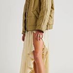 Free People COPY - COPY - Dolman Quilted Vegan Jacket Photo 3