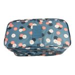 NWOT Alena Culian Waterproof Underwear Travel Bag and Bra Organizer Polka Dot Blue Photo 3