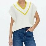 Pistola  Kiran Ecru Sweater Vest Photo 0