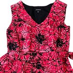 GEORGE dress size 12 sleeveless belted pinkish red 100%cotton Photo 3