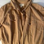 Brown Button Up Shirt Size M Photo 4