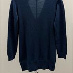Brunella Gori 100% Merino Wool Cardigan – Made in Italy (Size M) Blue Size M Photo 6